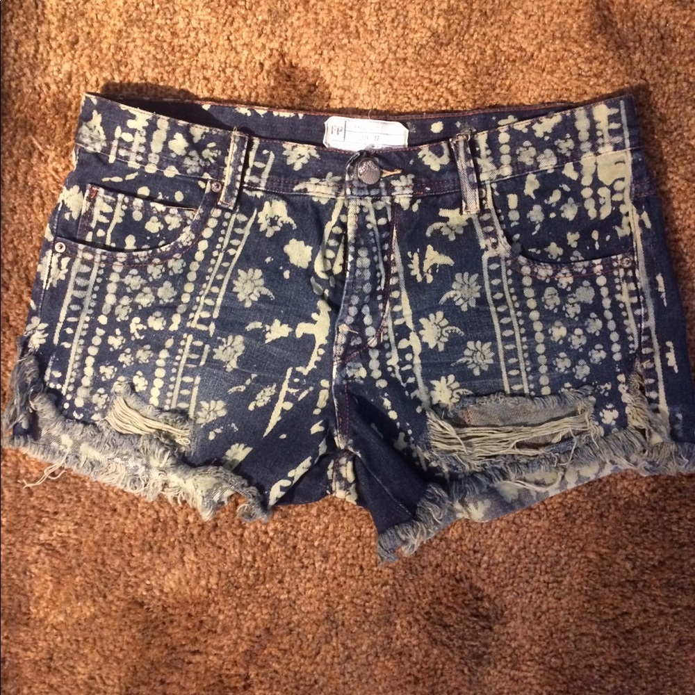 Free People Jean Shorts